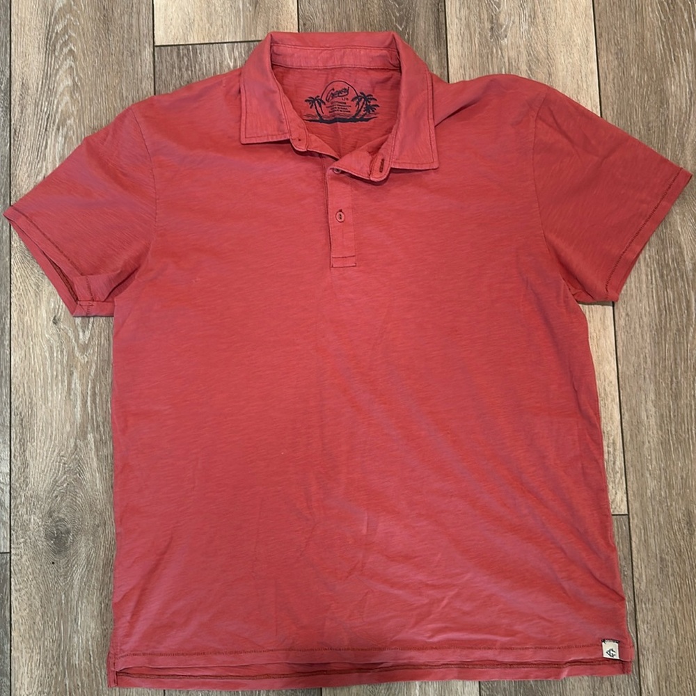 Grayers men’s slub cotton jersey polo shirt